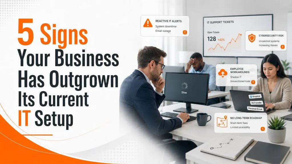 5 Signs Your Business Has Outgrown Its Current IT Setup