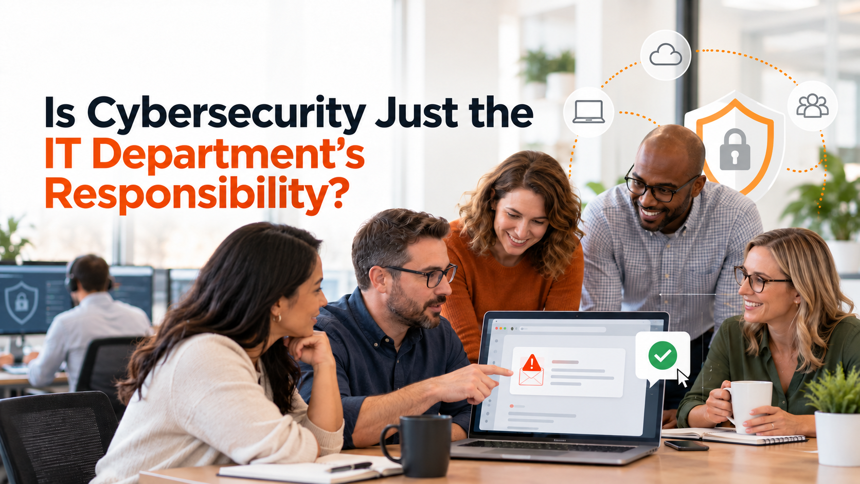 Is Cybersecurity Just the IT Department’s Responsibility?