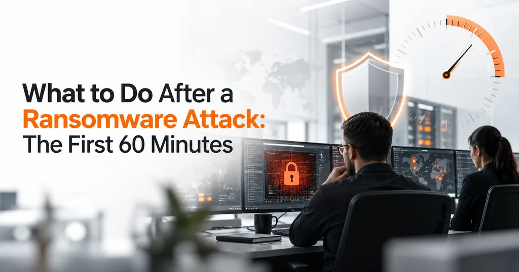 What to Do After a Ransomware Attack: The First 60 Minutes